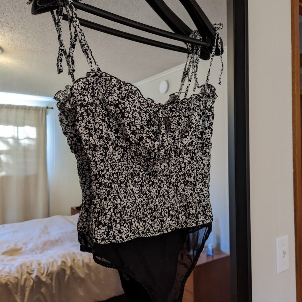 Free People Bardot Bodysuit